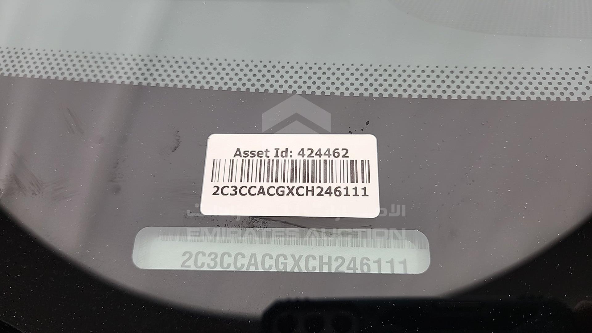 2012 CHRYSLER 300 C VIN: 2C3CCACGXCH246111