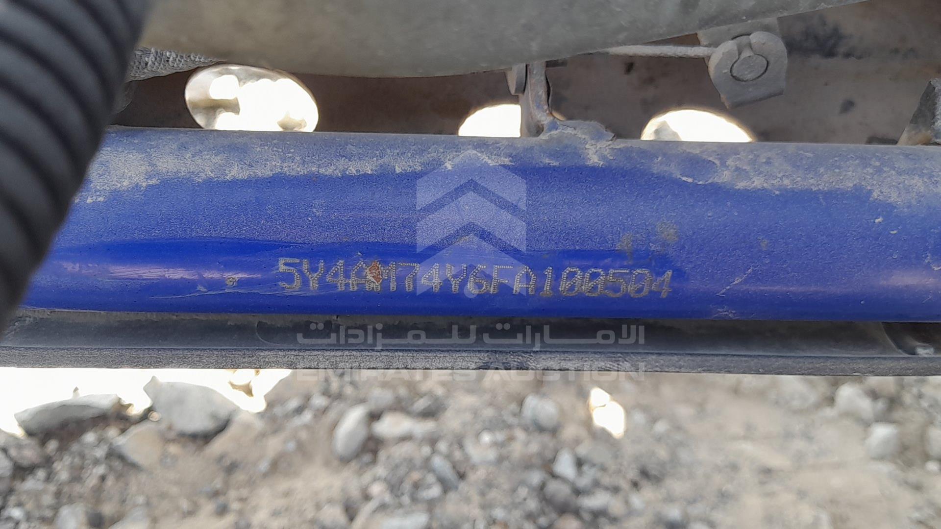 0 ATV --- VIN: 5Y4AM74Y6FA100504