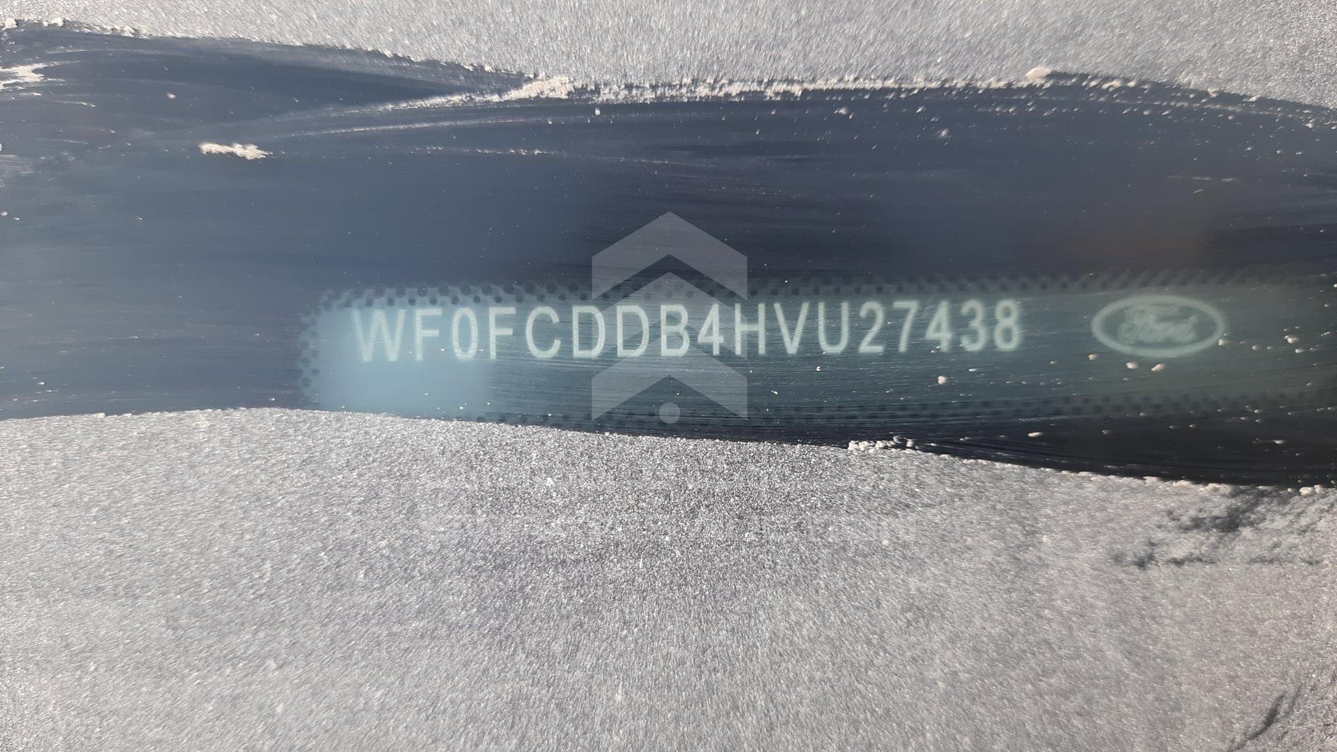 2017 FORD FUSION VIN: WF0FCDDB4HVU27438