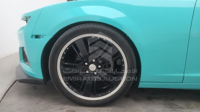 2G1FB1EV4A9210812 Auction: EmiratesAuction Lot: 405395 2G1FB1EV4A9210812 Chevrolet Camaro 2010 BLUE Photo 34