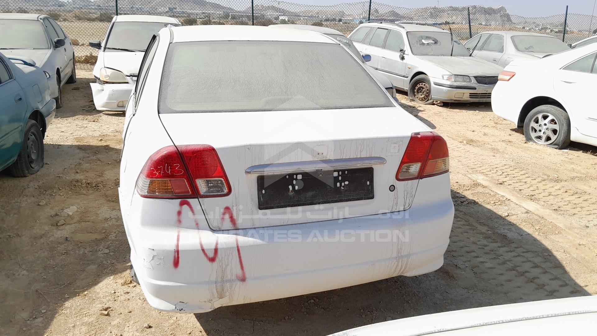 2003 HONDA CIVIC VIN: JHMES865X3S408918