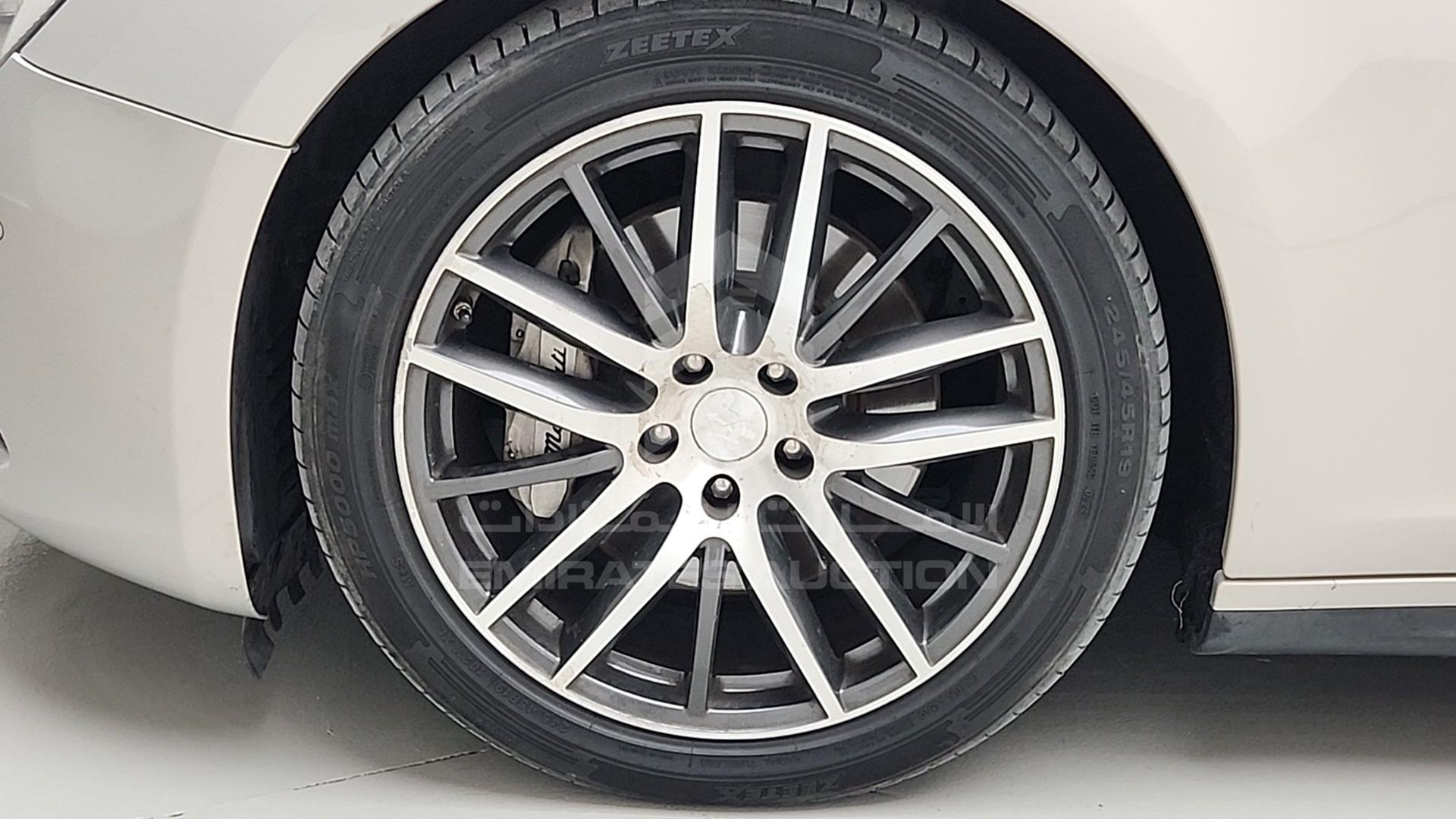 2014 MASERATI GHIBLI VIN: ZAMSS57F6E1087023