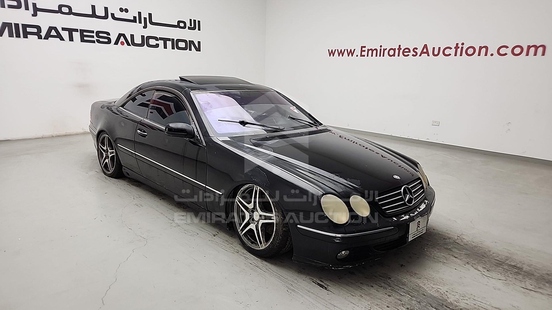 2003 MERCEDES CL 500 VIN: WDB2153751A038830