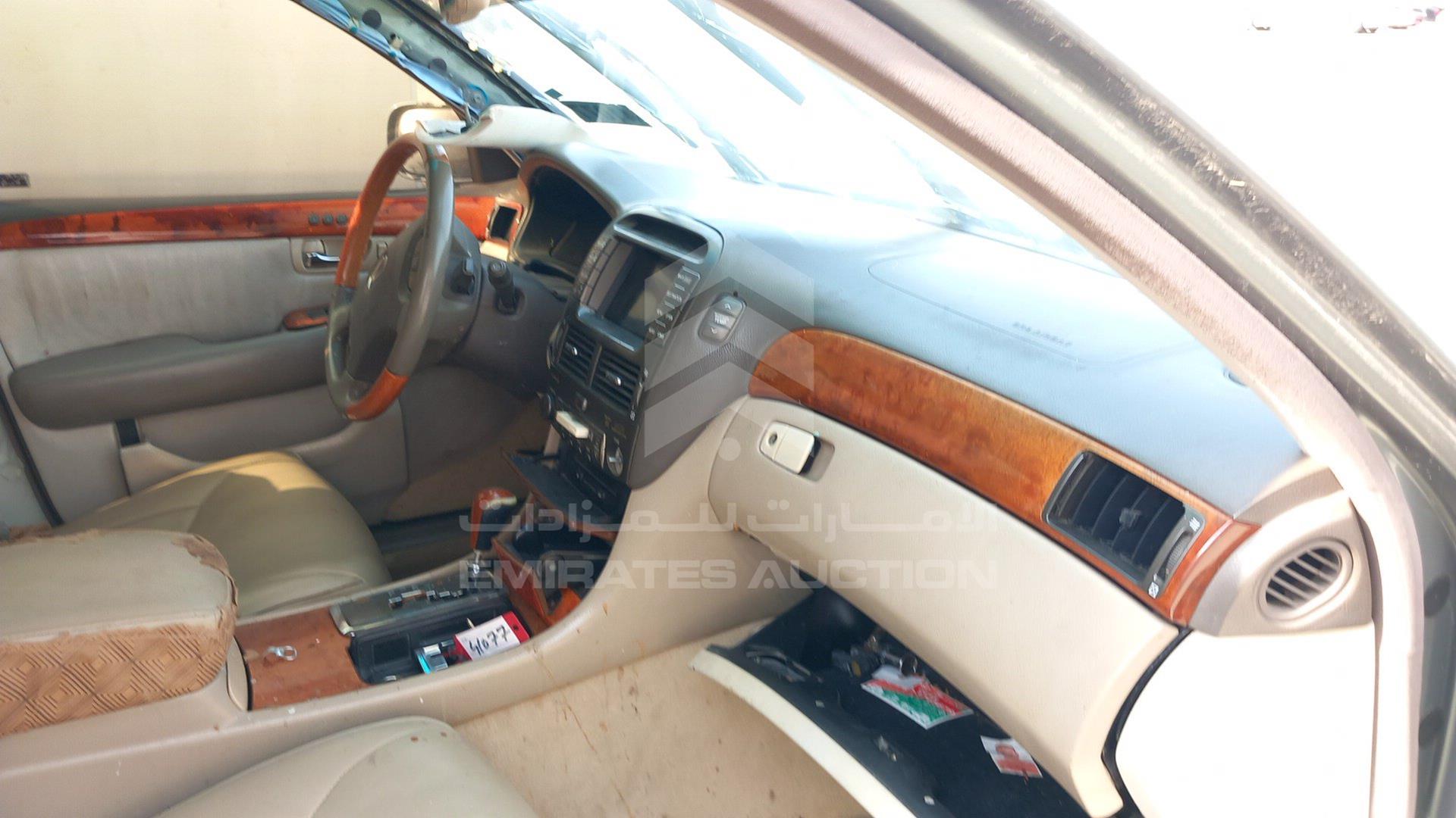 2001 LEXUS LS 430 VIN: JTHBN30FX00017337
