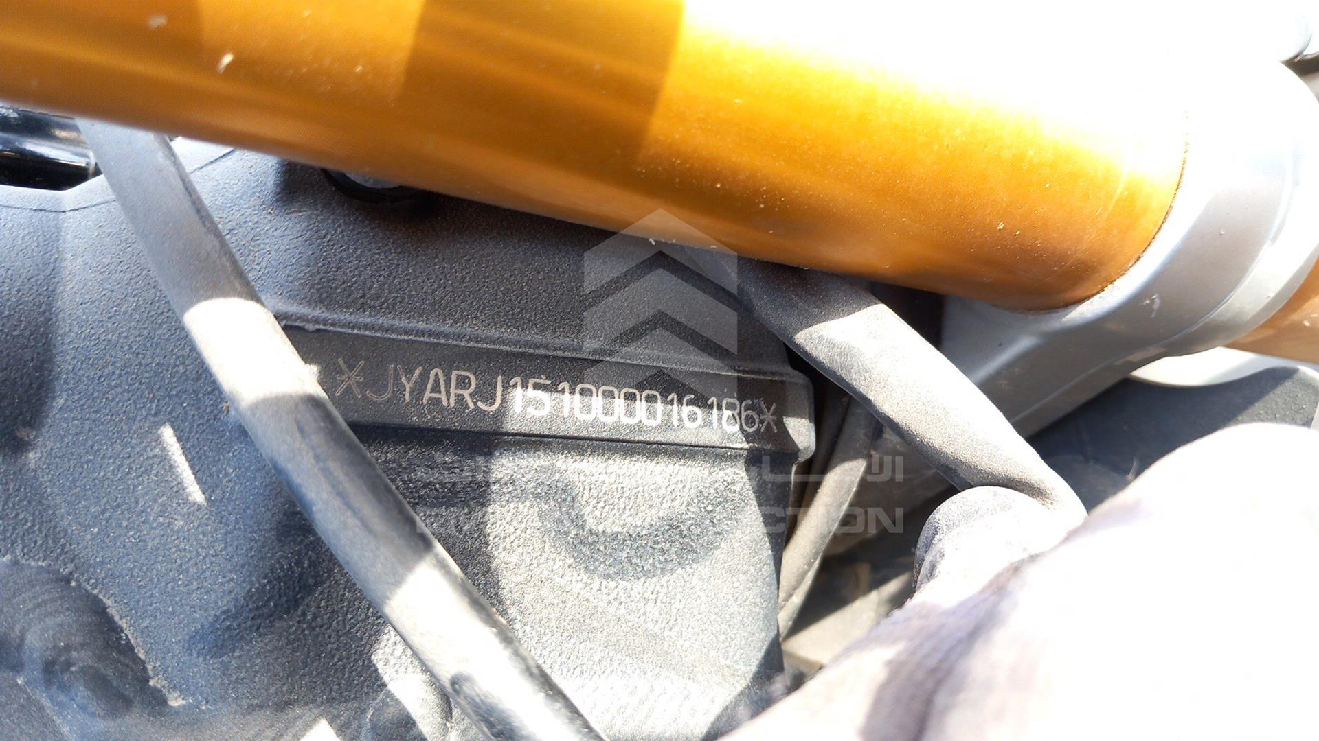 2009 YAMAHA MOTORBIKE VIN: JYARJ151000016186