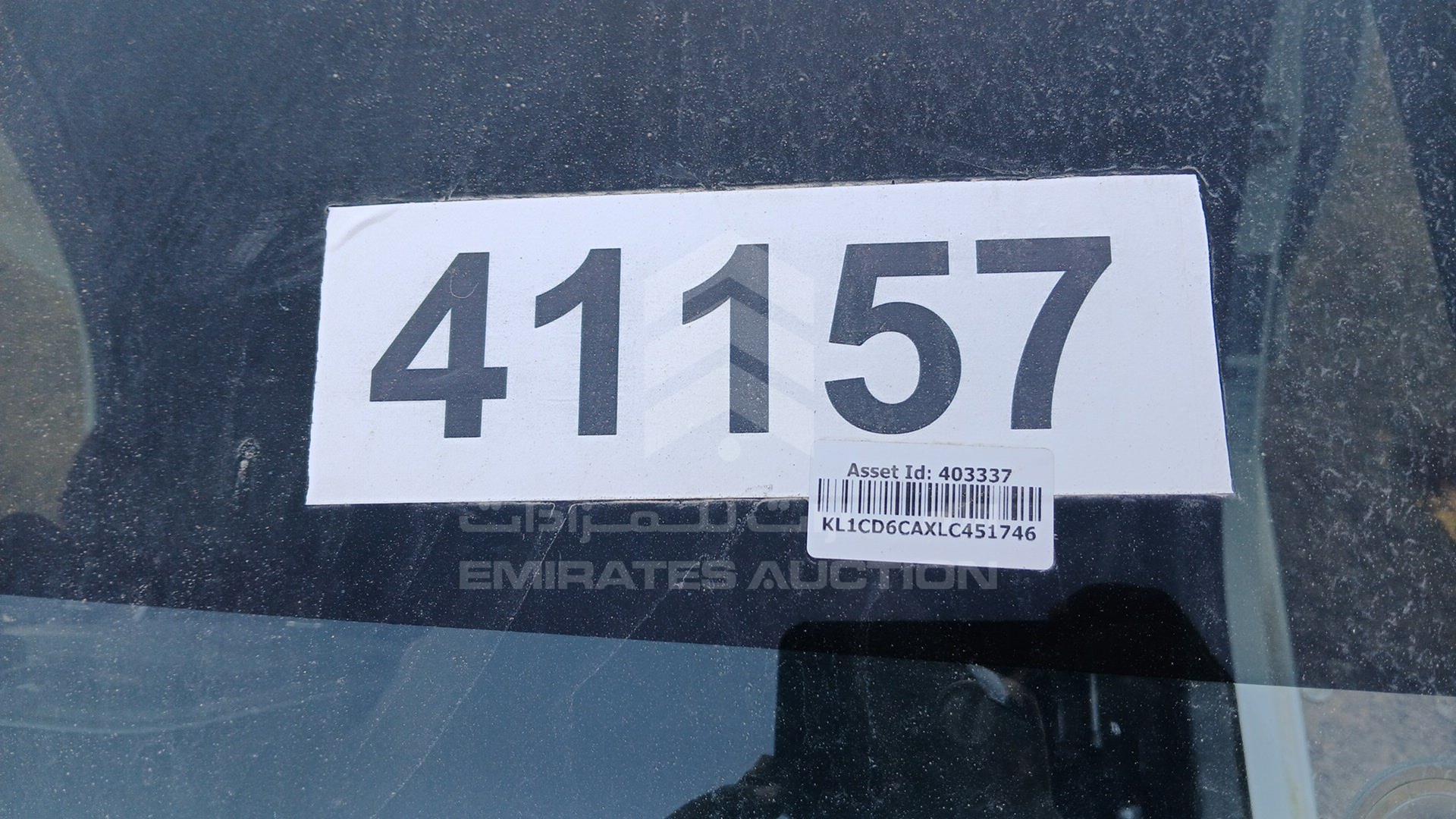 2020 CHEVROLET SPARK VIN: KL1CD6CAXLC451746