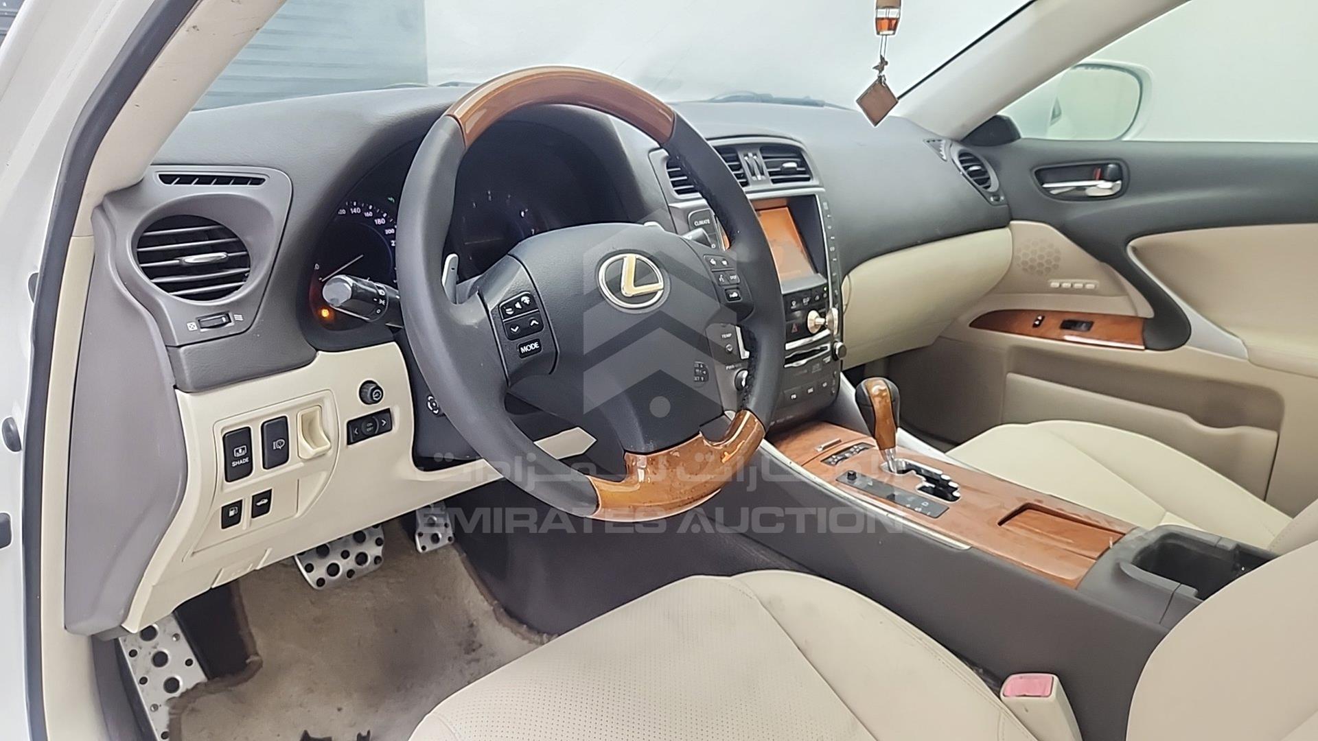 2010 LEXUS IS300 VIN: JTHBG2625A5000474