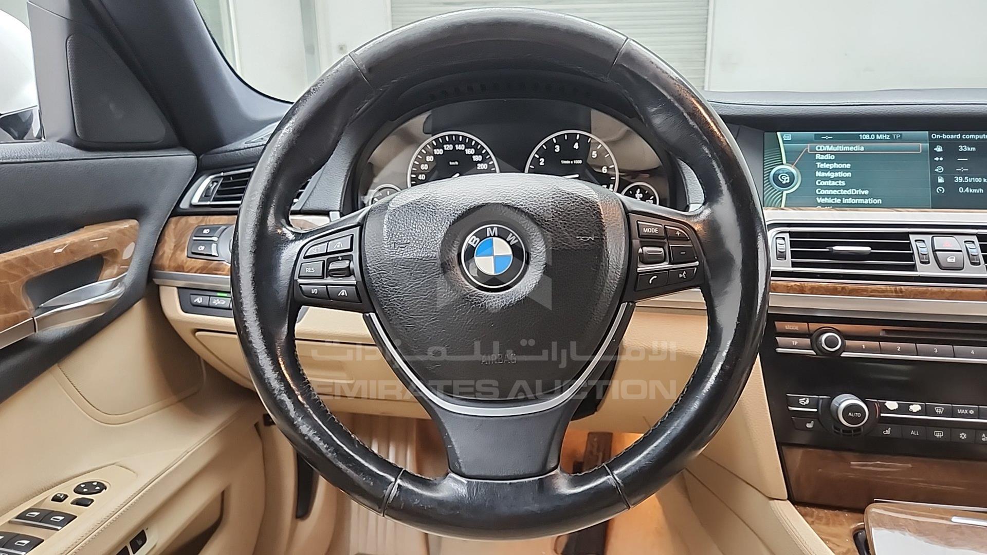 2009 BMW 740 LI VIN: WBAKB41069CY45887