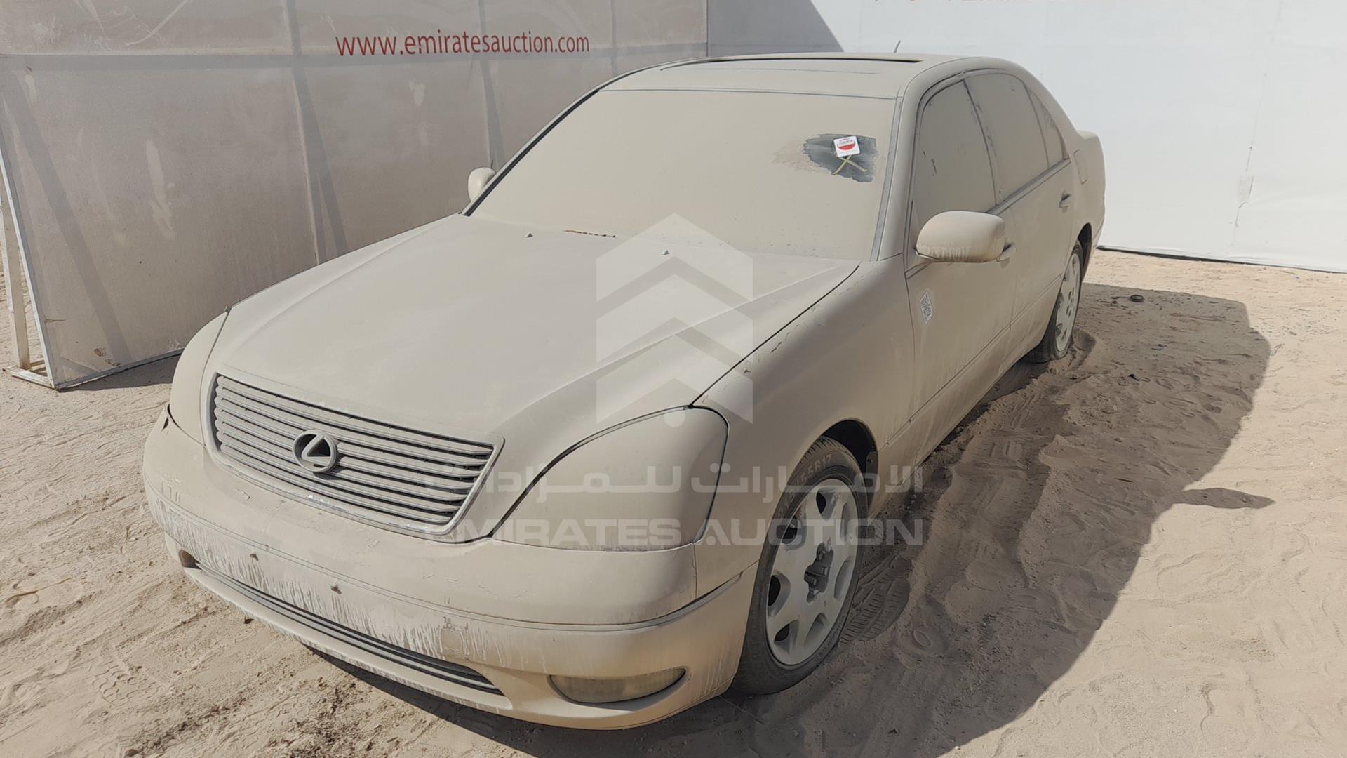2001 LEXUS LS 430 VIN: JTHBN30F410002950
