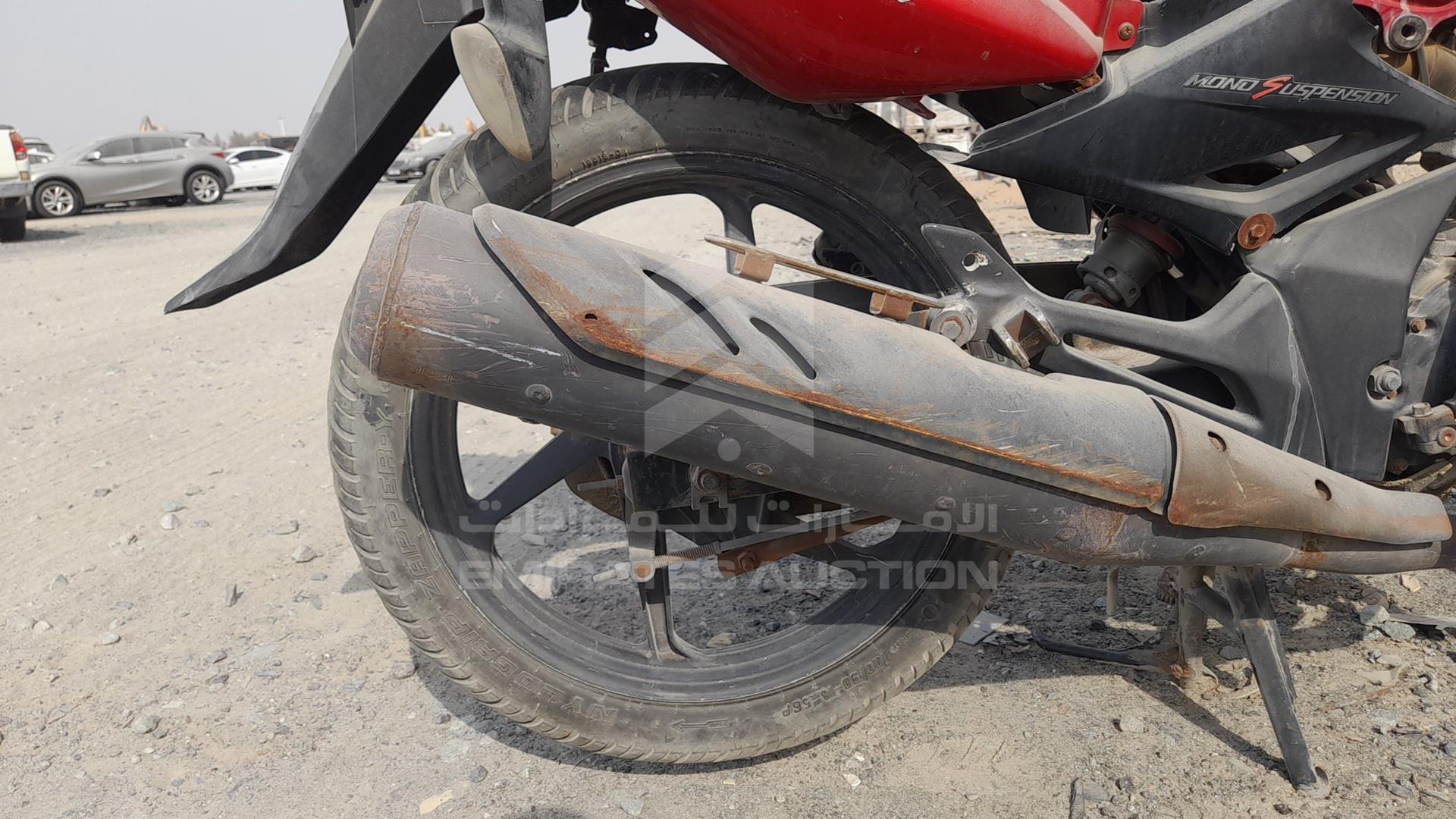 2012 HONDA CBF 150 VIN: ME4KC09CLB8176387