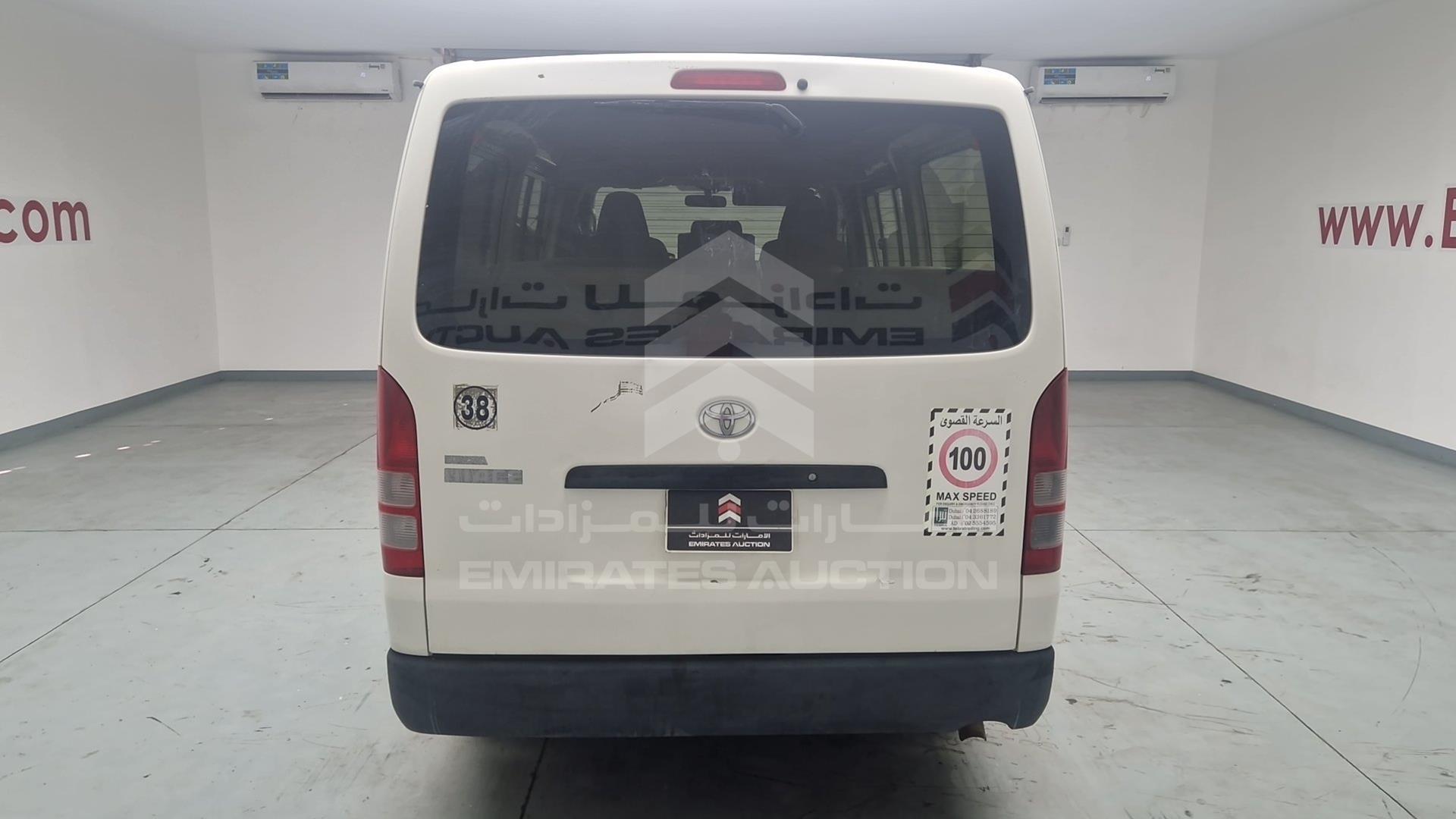 2008 TOYOTA HIACE VIN: JTGJX02P583002012