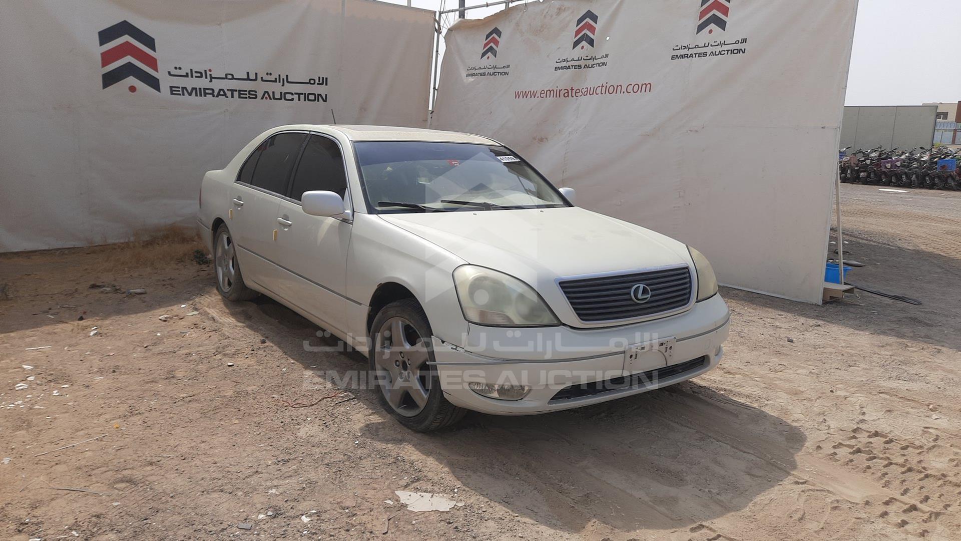 2001 LEXUS LS 430 VIN: JTHBN30F310037382