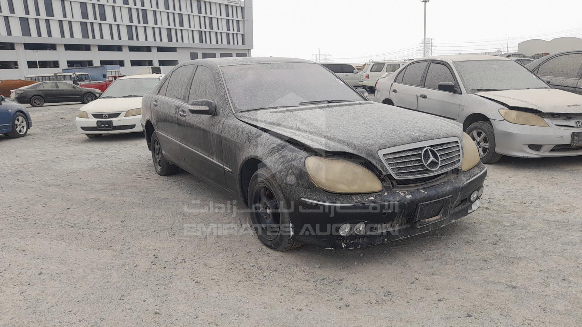 2003 MERCEDES S 550 VIN: WDB2201751A376348