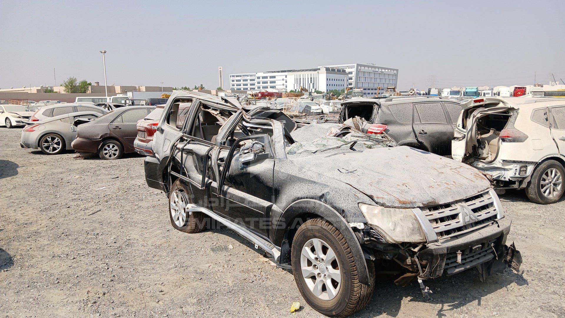 2012 MITSUBISHI PAJERO VIN: JMYLRV95WCJ707989