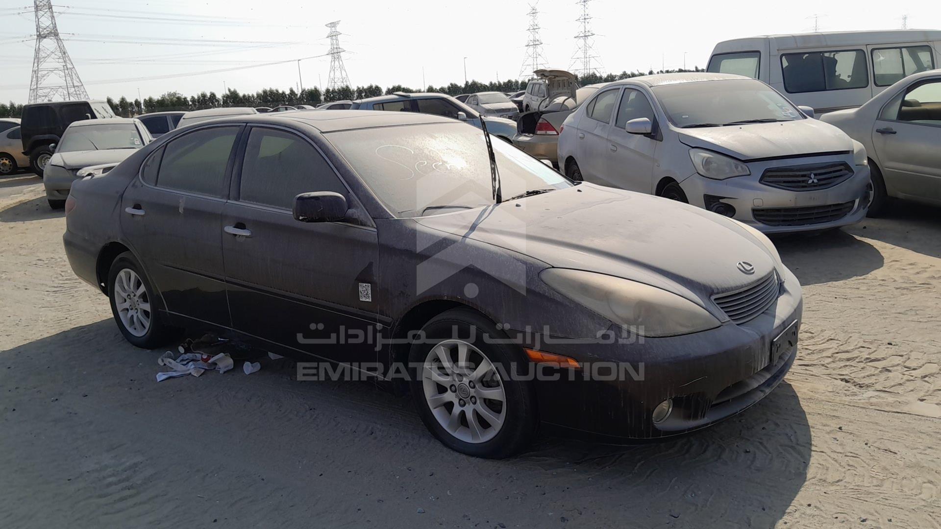 2006 LEXUS ES 300 VIN: JTHBF30GX66033832