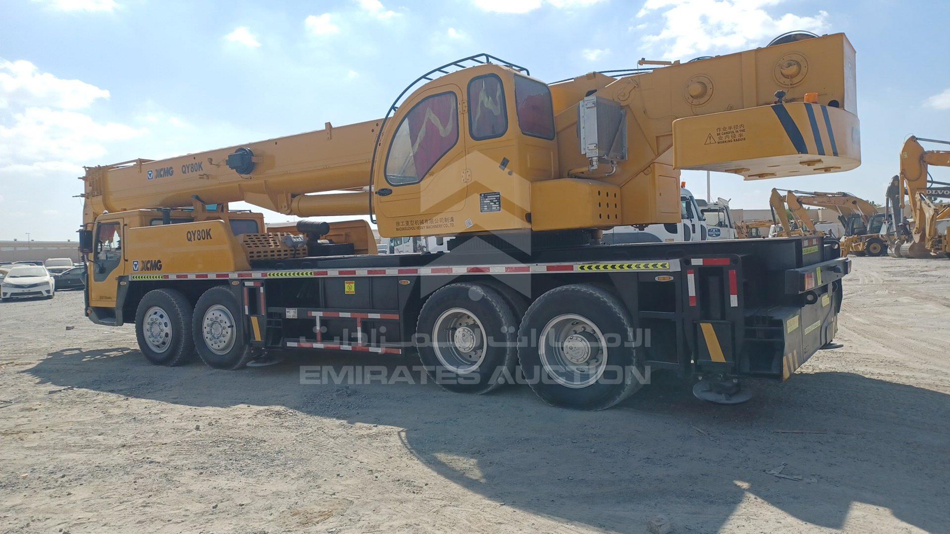 2021 XCMG QY80K-1 VIN: LXGCPA43XMA007237