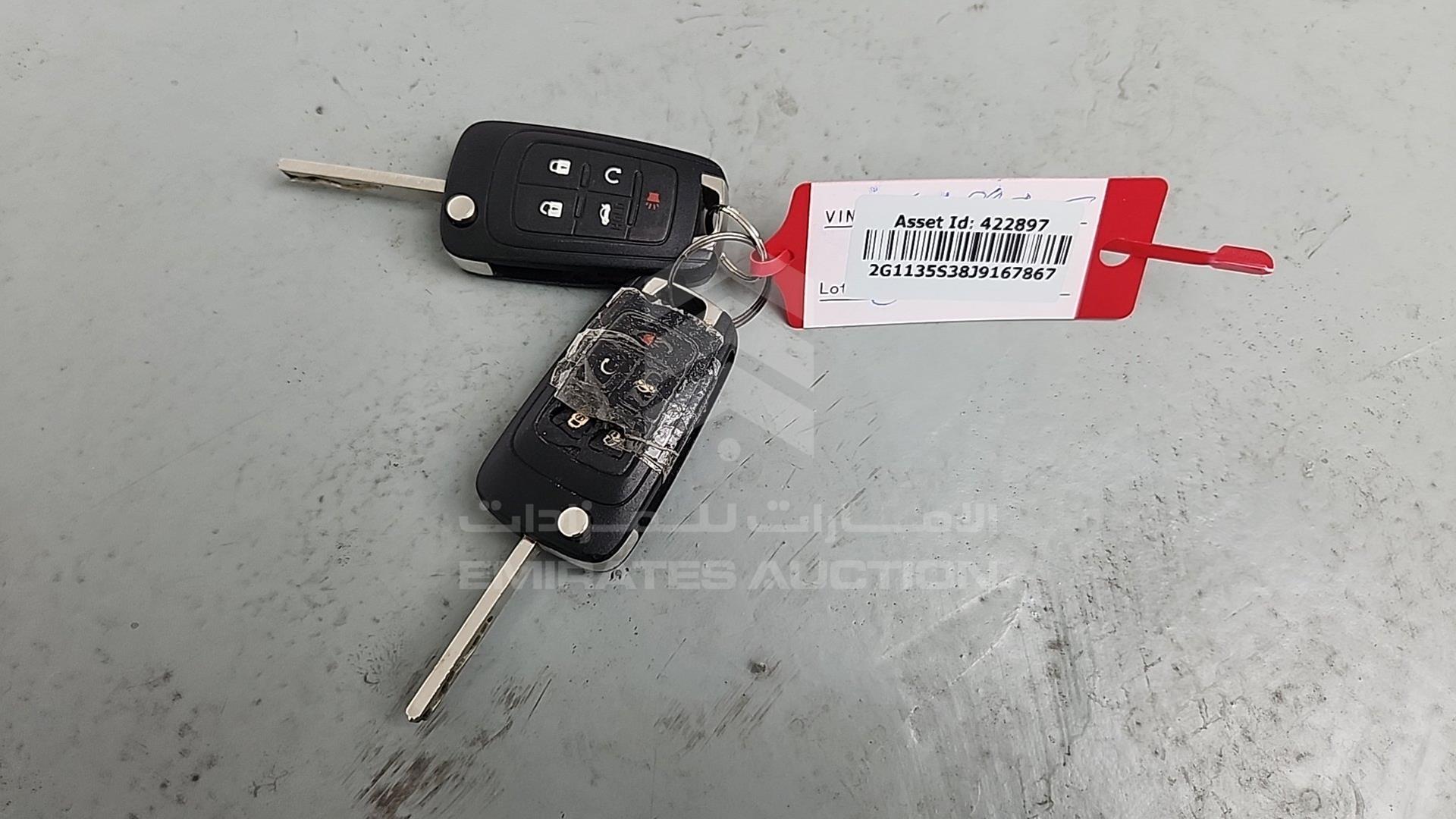 2018 CHEVROLET IMPALA VIN: 2G1135S38J9167867