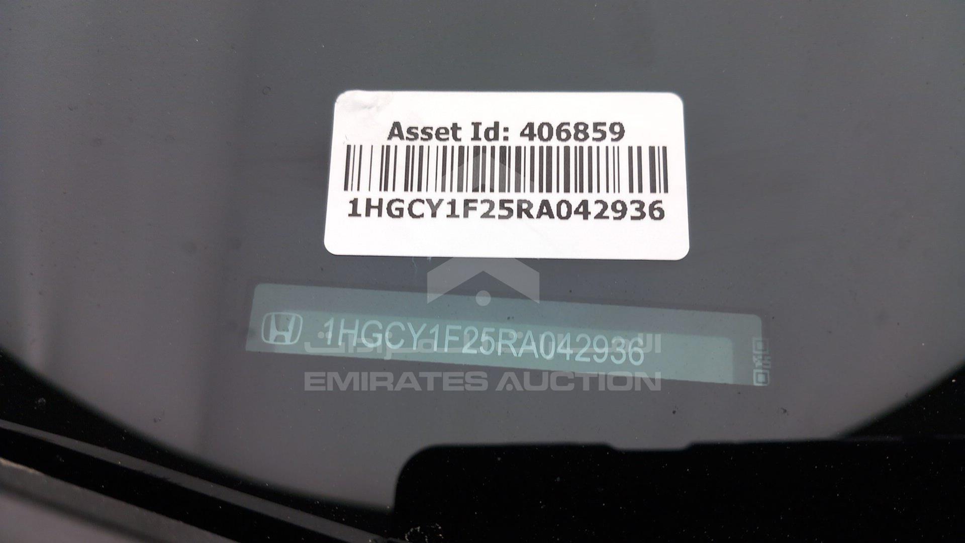 2024 HONDA ACCORD VIN: 1HGCY1F25RA042936