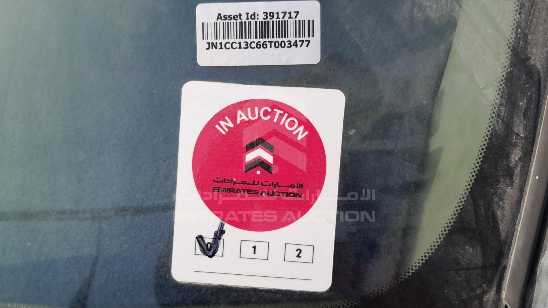 2006 NISSAN TIIDA VIN: JN1CC13C66T003477