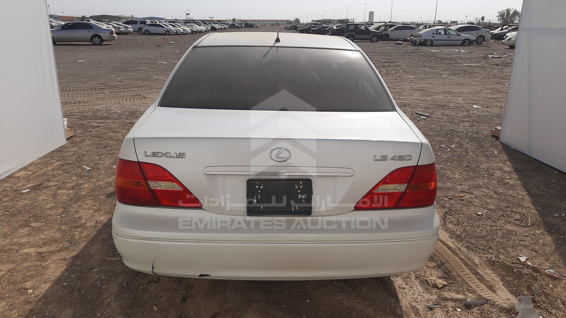 2001 LEXUS LS 430 VIN: JTHBN30F510045340