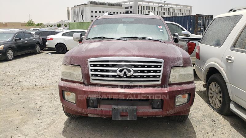 5N3AA08C89N903631 Auction: EmiratesAuction Lot: 405236 5N3AA08C89N903631 Infiniti QX56 2009 MAROON Photo 1