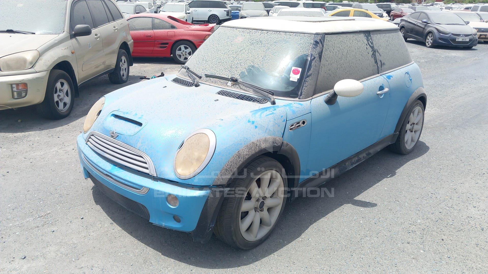 2003 MINI COOPER VIN: WMWRE31023TD08895