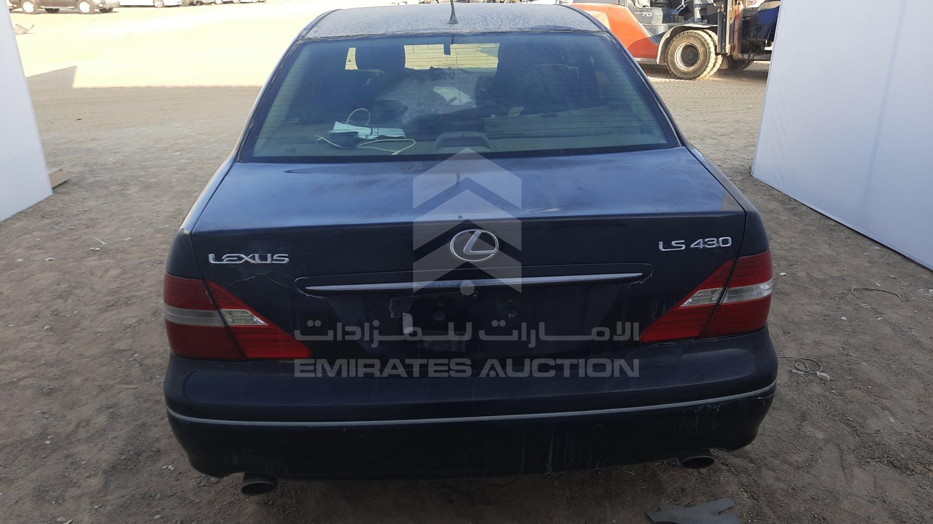 2004 LEXUS LS 430 VIN: JTHBN36F340162314