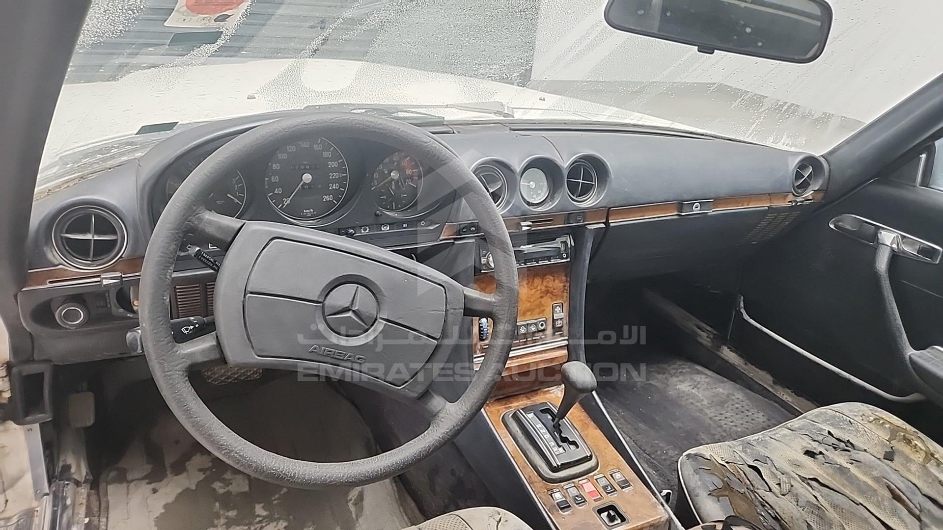1987 MERCEDES SL 500 VIN: WDB1070461A021554