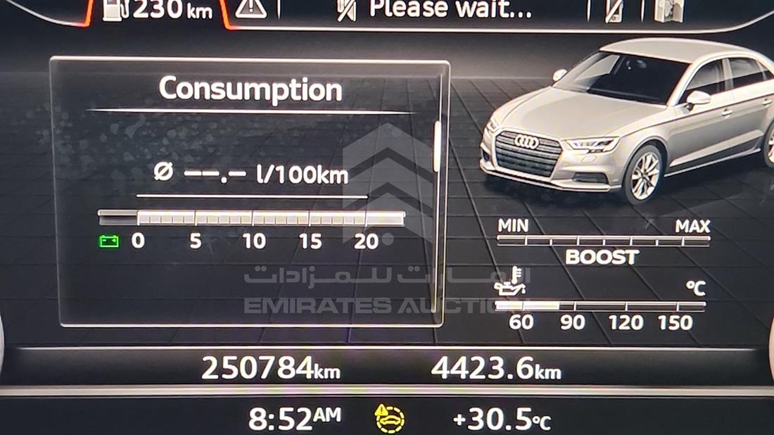 2018 Audi S3 — Odometer Reading — Photo 2
