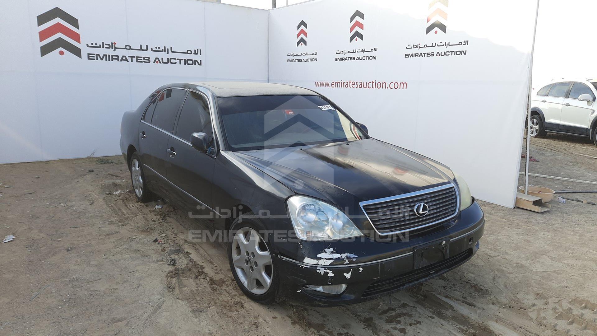 2001 LEXUS LS 430 VIN: JTHBN30FX10045687