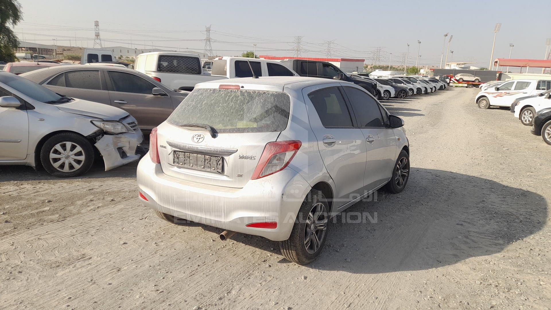 2014 TOYOTA YARIS VIN: JTDKW9D36ED546480