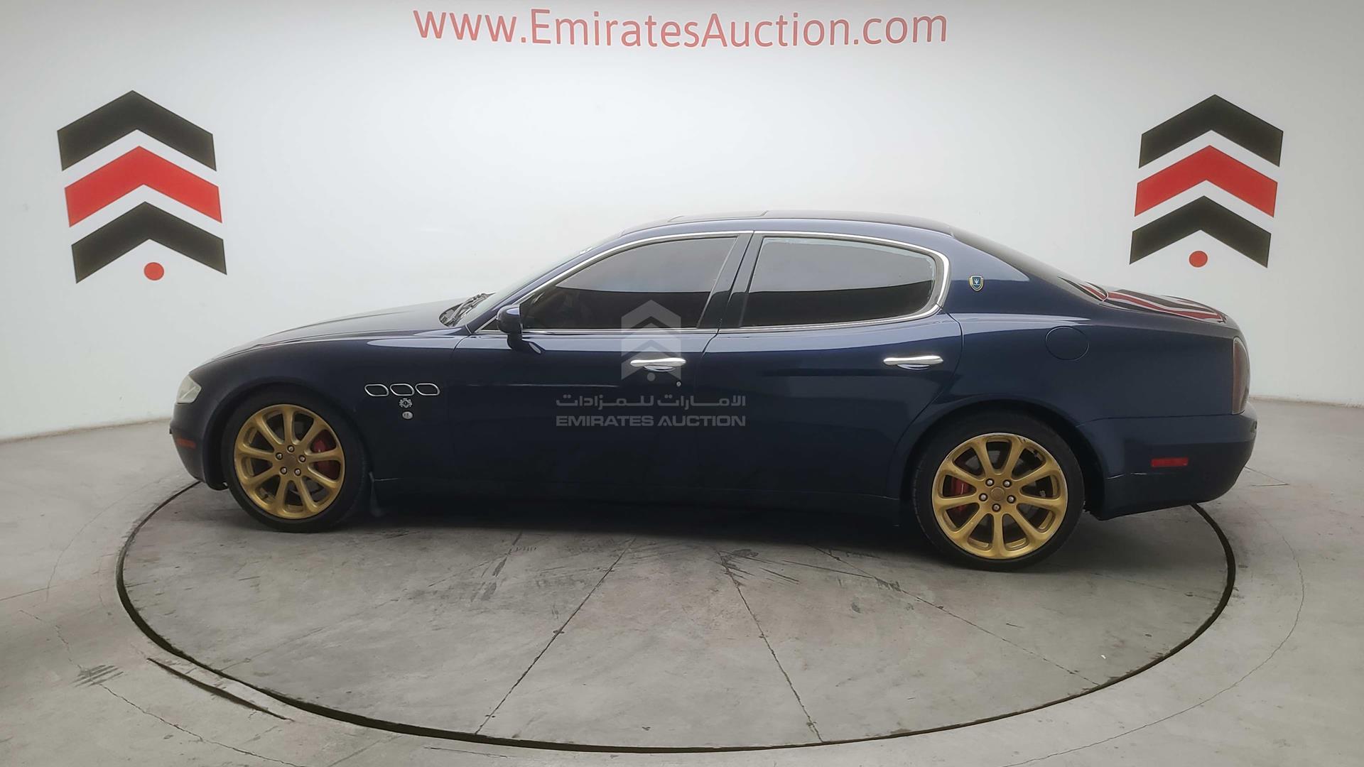 2008 MASERATI QUATTROPORTE VIN: ZAMFG39F180035524