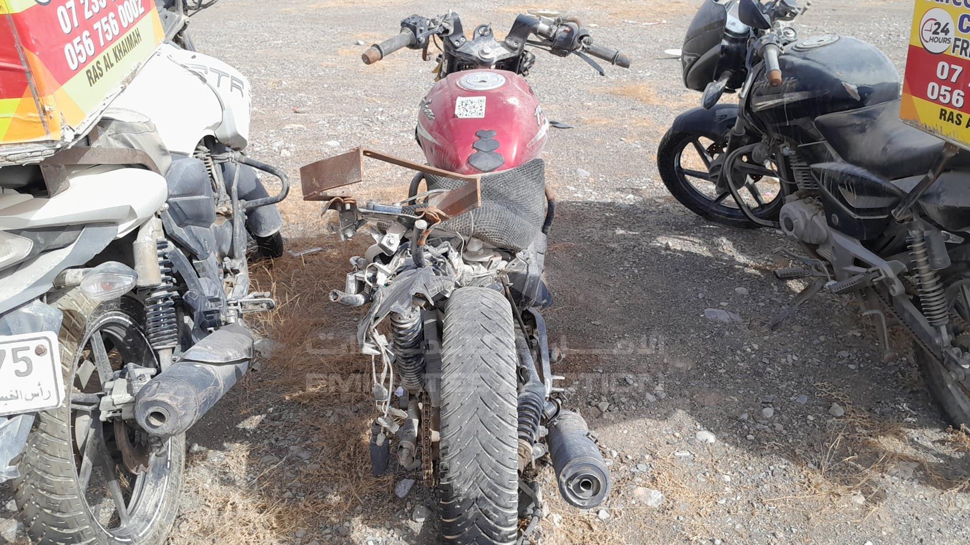2018 BAJAJ PULSAR 180CC VIN: MD2A12DY3JCC72195