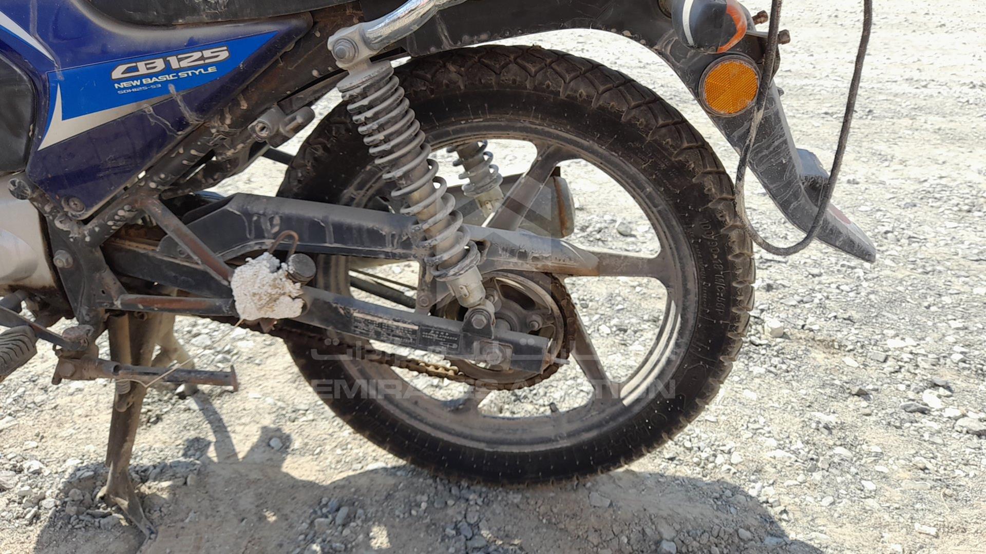 2012 HONDA CBF125 VIN: LALPCJ708C3121351