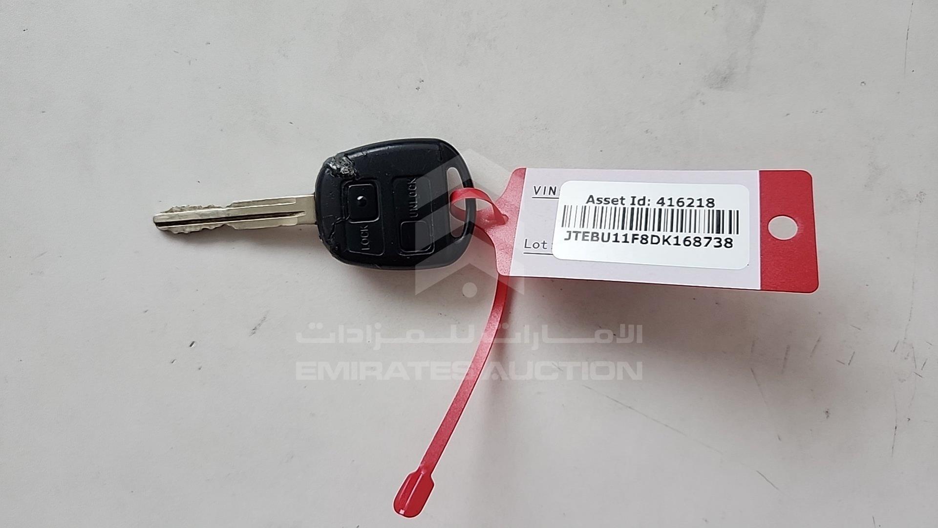 2013 TOYOTA FJ CRUISER VIN: JTEBU11F8DK168738