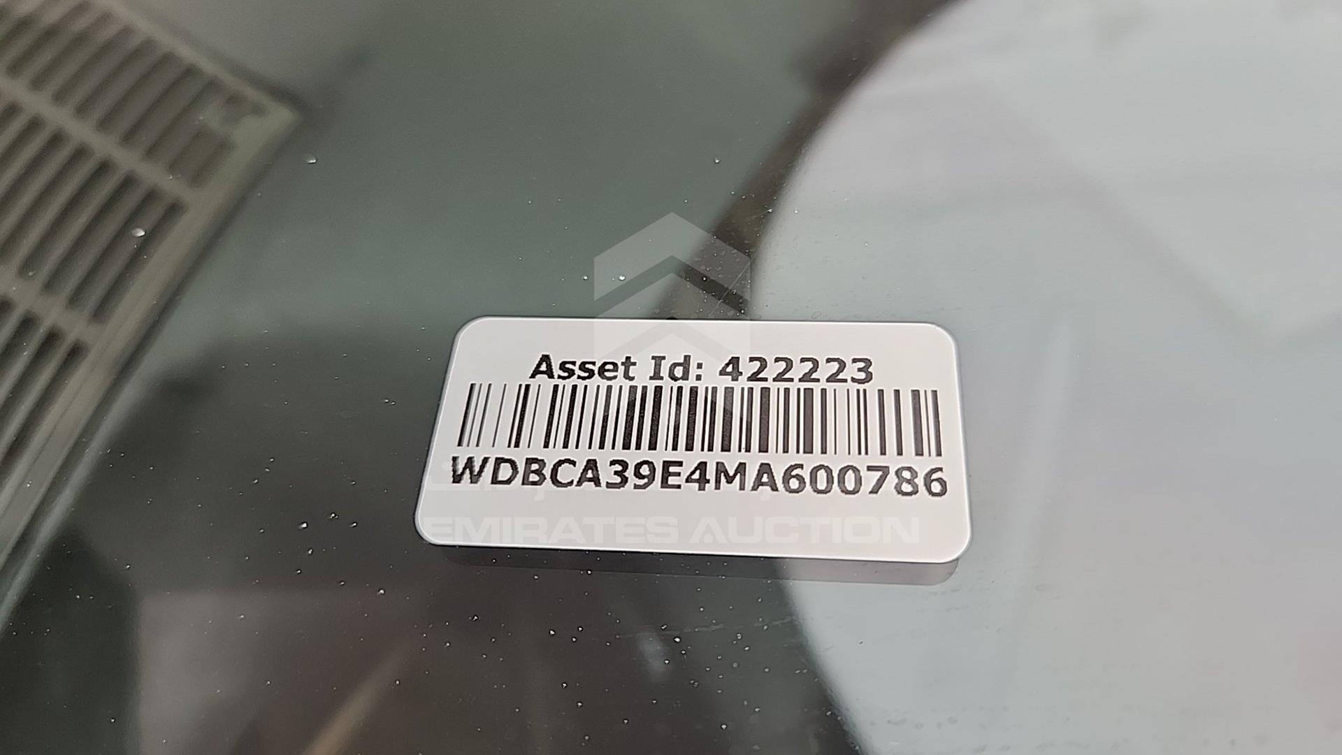 1991 MERCEDES SEL 560 VIN: WDBCA39E4MA600786
