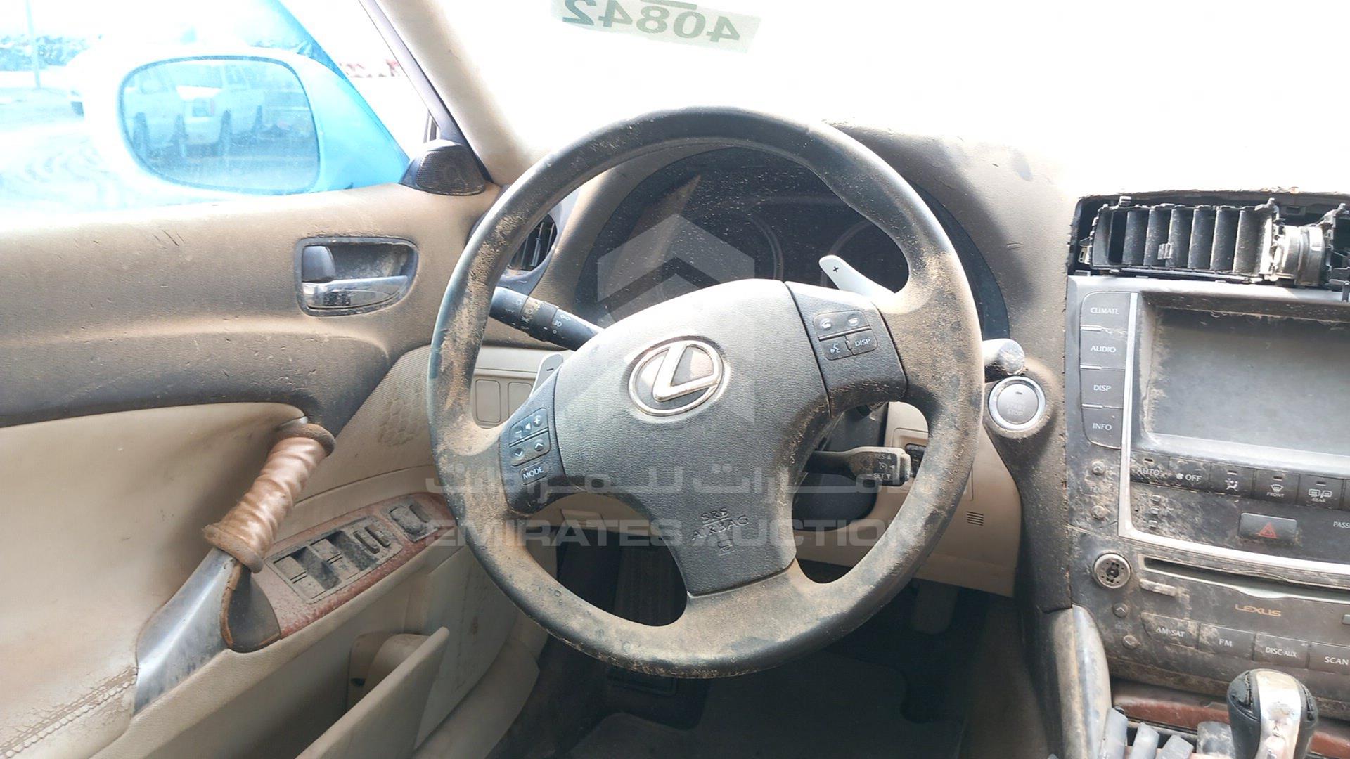 2009 LEXUS IS 250 VIN: JTHBK262492086677