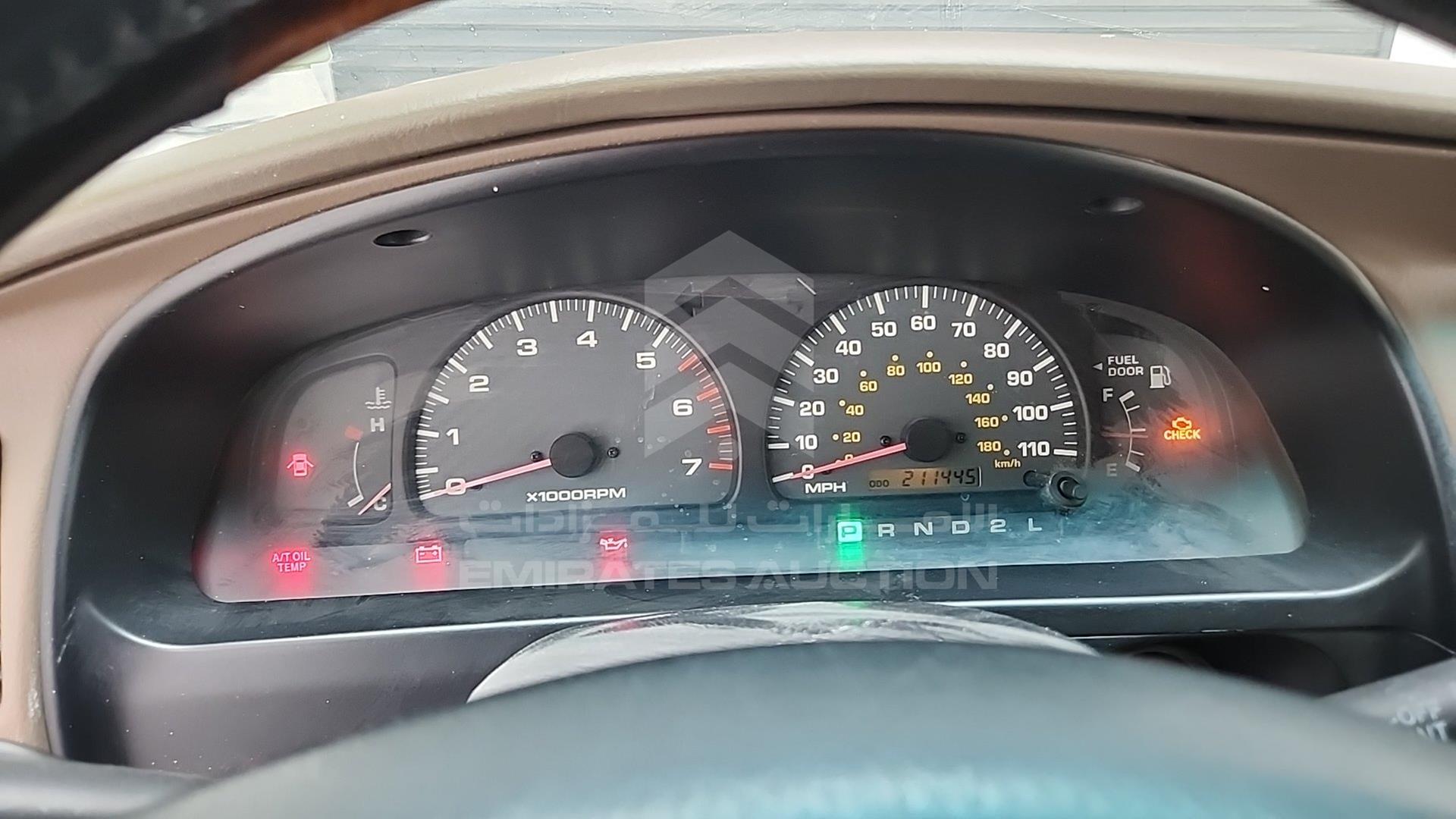 2000 TOYOTA 4 RUNNER VIN: JT3HN86R4Y0322987