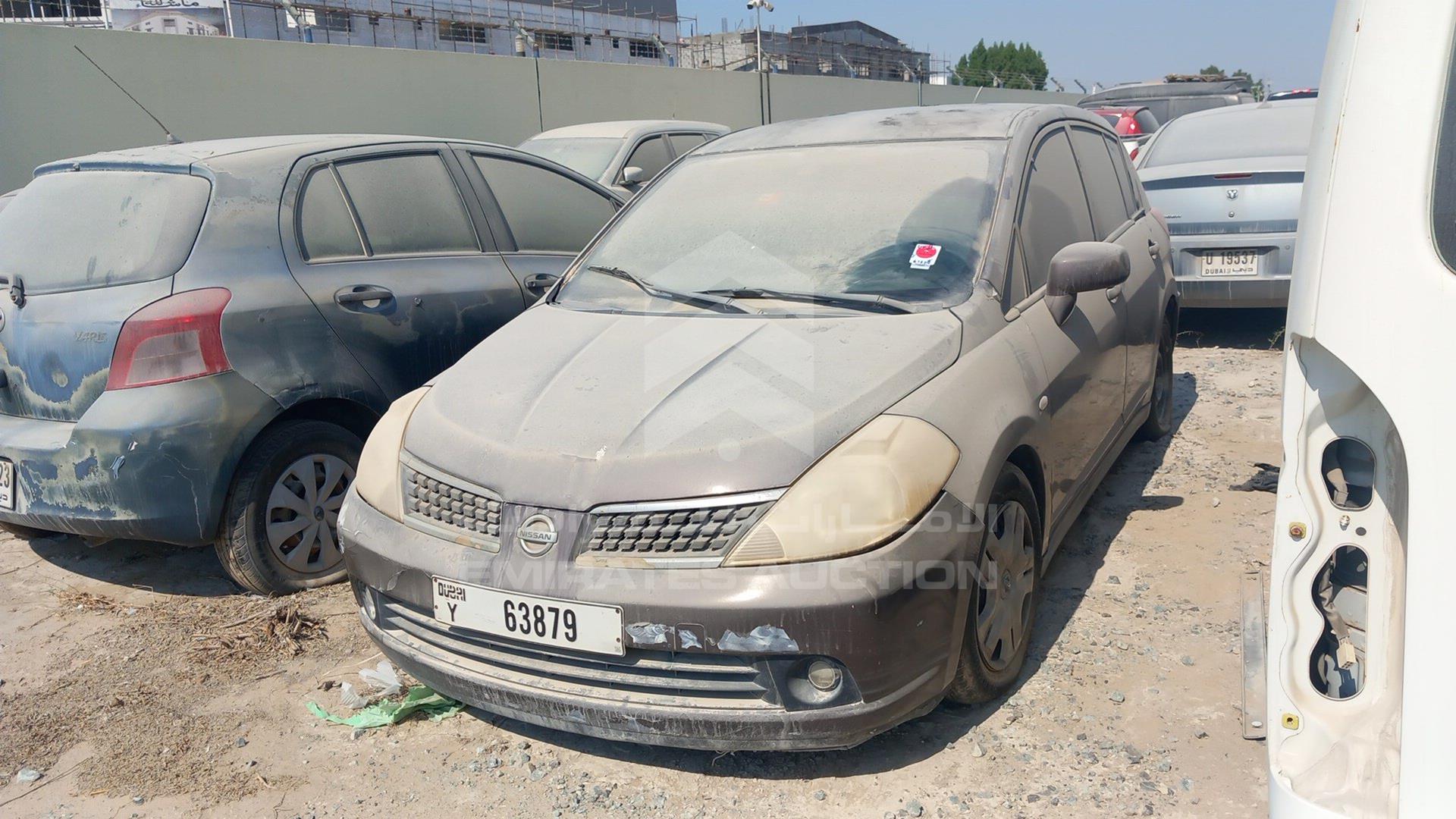 2008 NISSAN TIIDA VIN: JN1CC13C68T014790