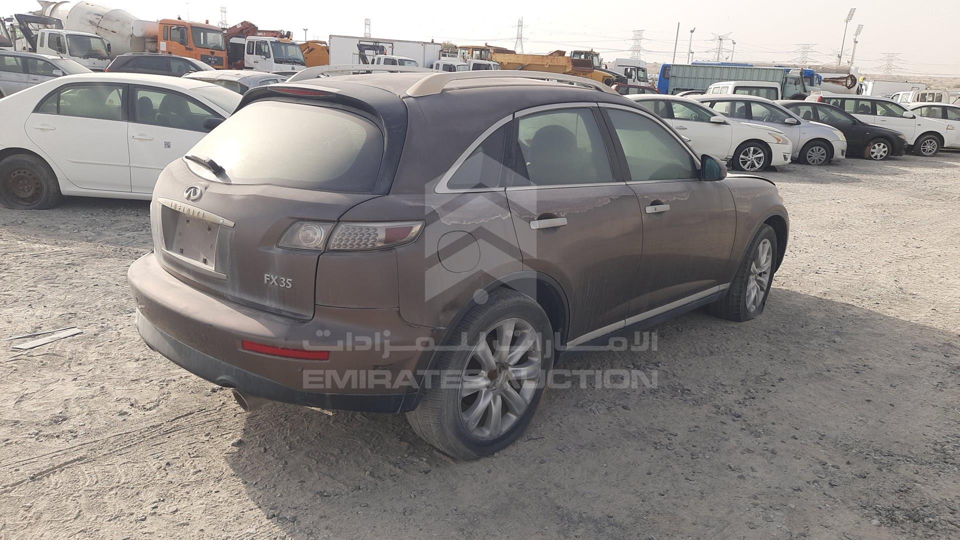 2007 INFINITI FX 35 VIN: JN8AS05Y27X012332