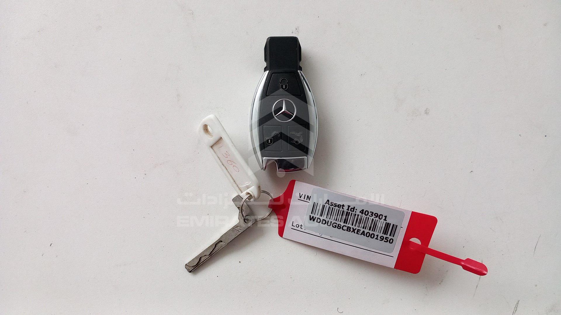 2014 MERCEDES S 500 VIN: WDDUG8CBXEA001950