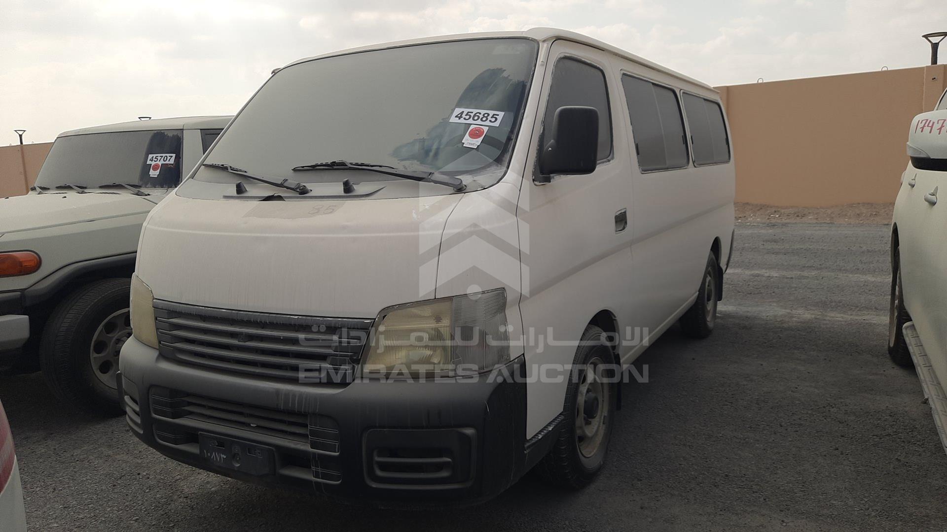 2004 NISSAN URVAN VIN: JN6FE54S74X416724