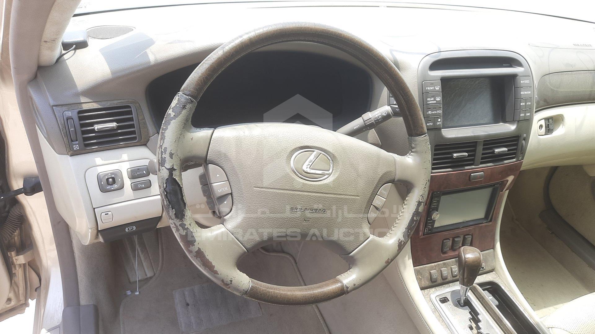 2001 LEXUS LS 430 VIN: JTHBN30F210008908