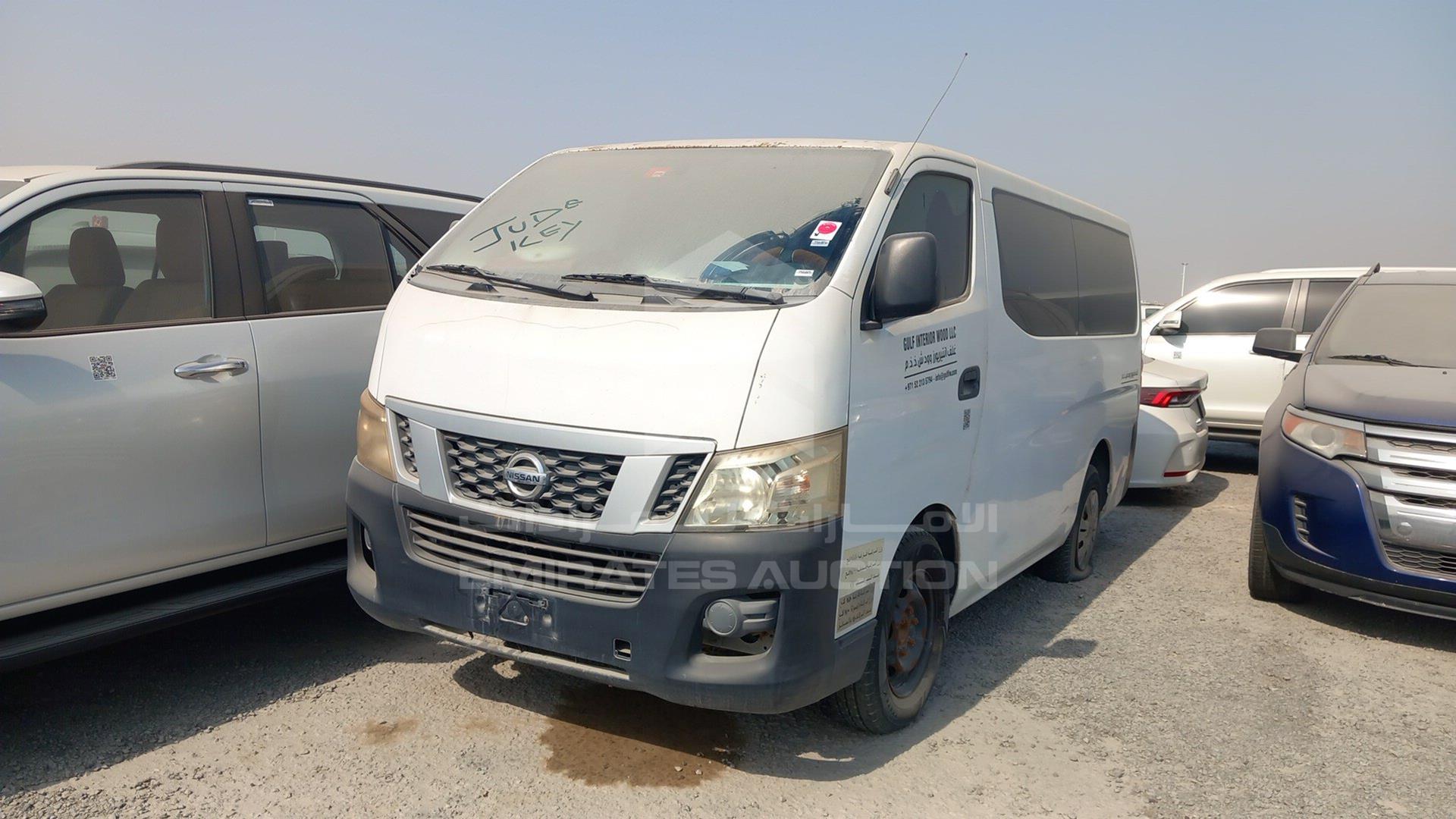 2013 NISSAN URVAN VIN: JN6BE6DS6D9001015