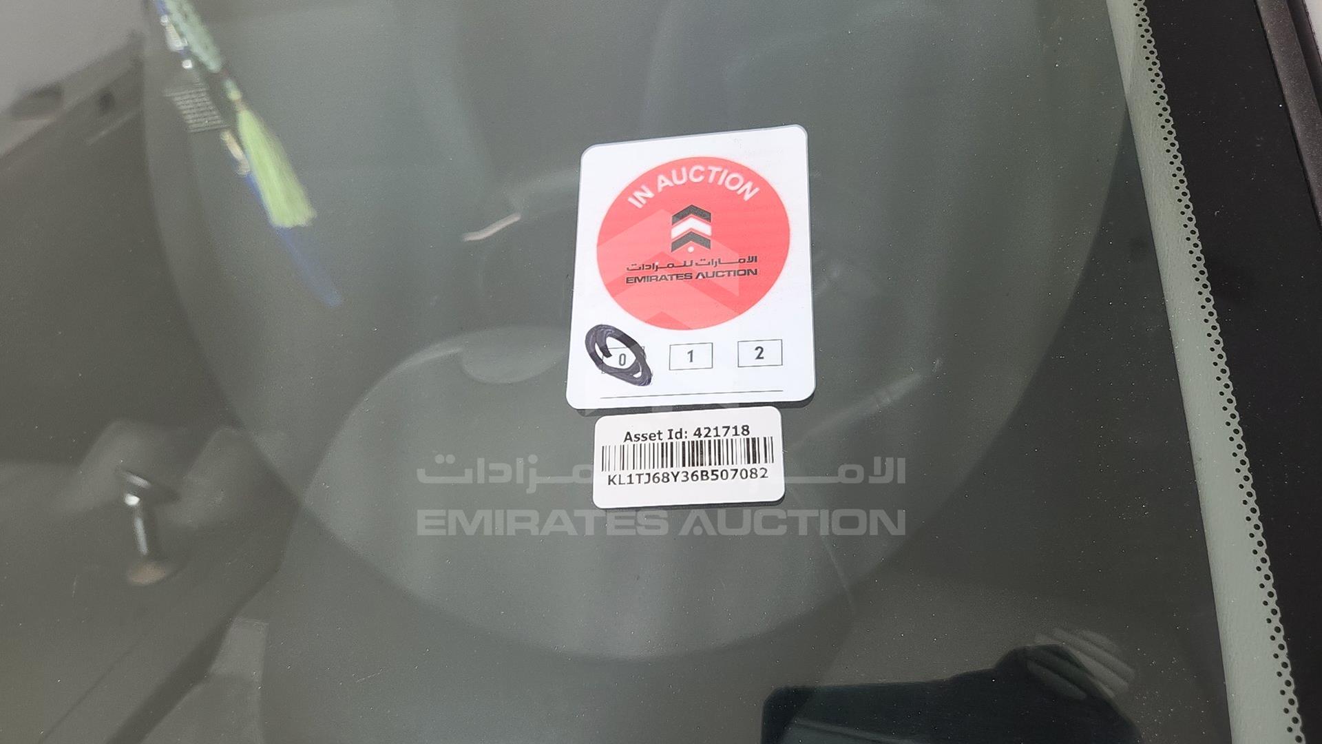 2006 CHEVROLET AVEO VIN: KL1TJ68Y36B507082