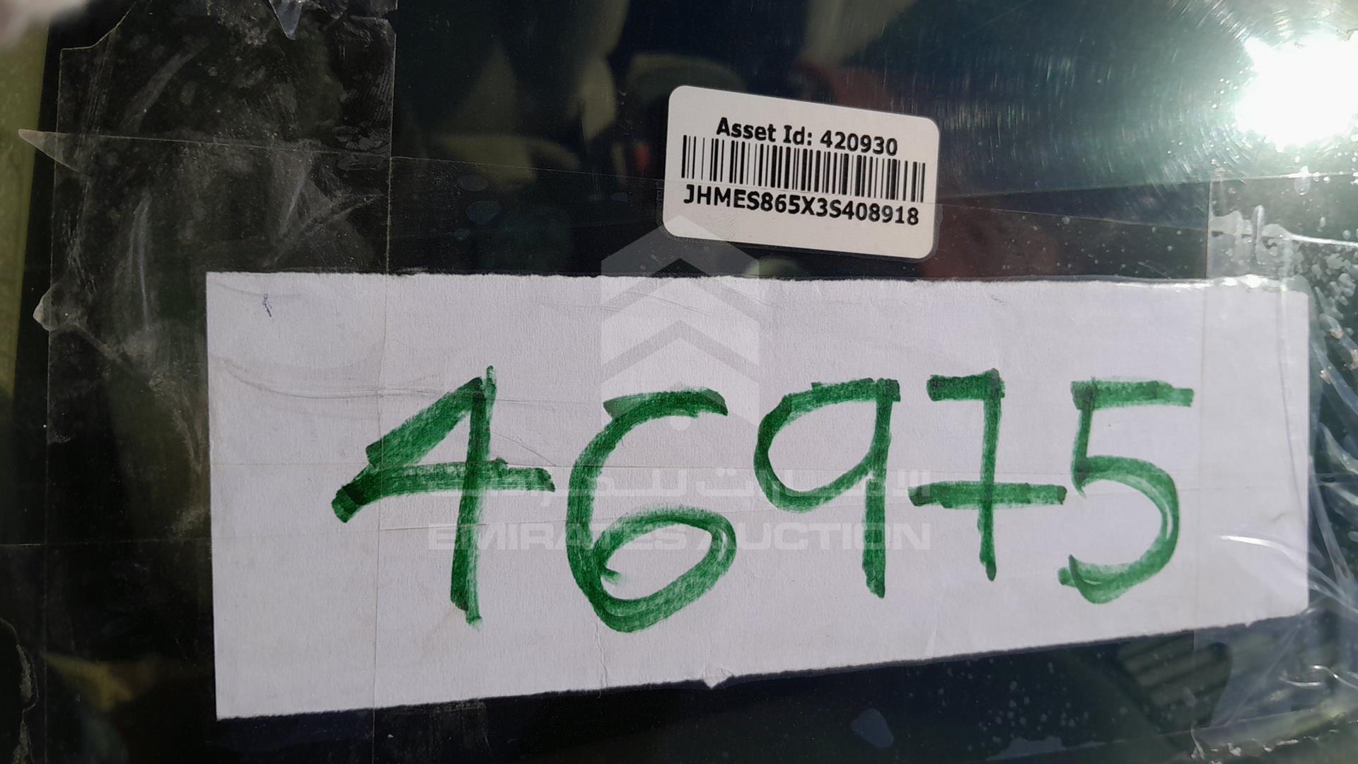 2003 HONDA CIVIC VIN: JHMES865X3S408918