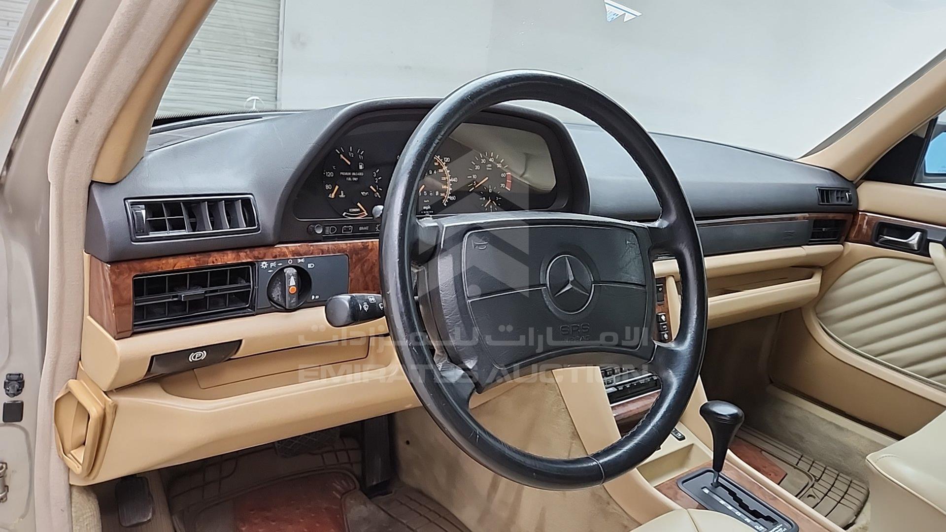 1991 MERCEDES SEL 560 VIN: WDBCA39E4MA600786