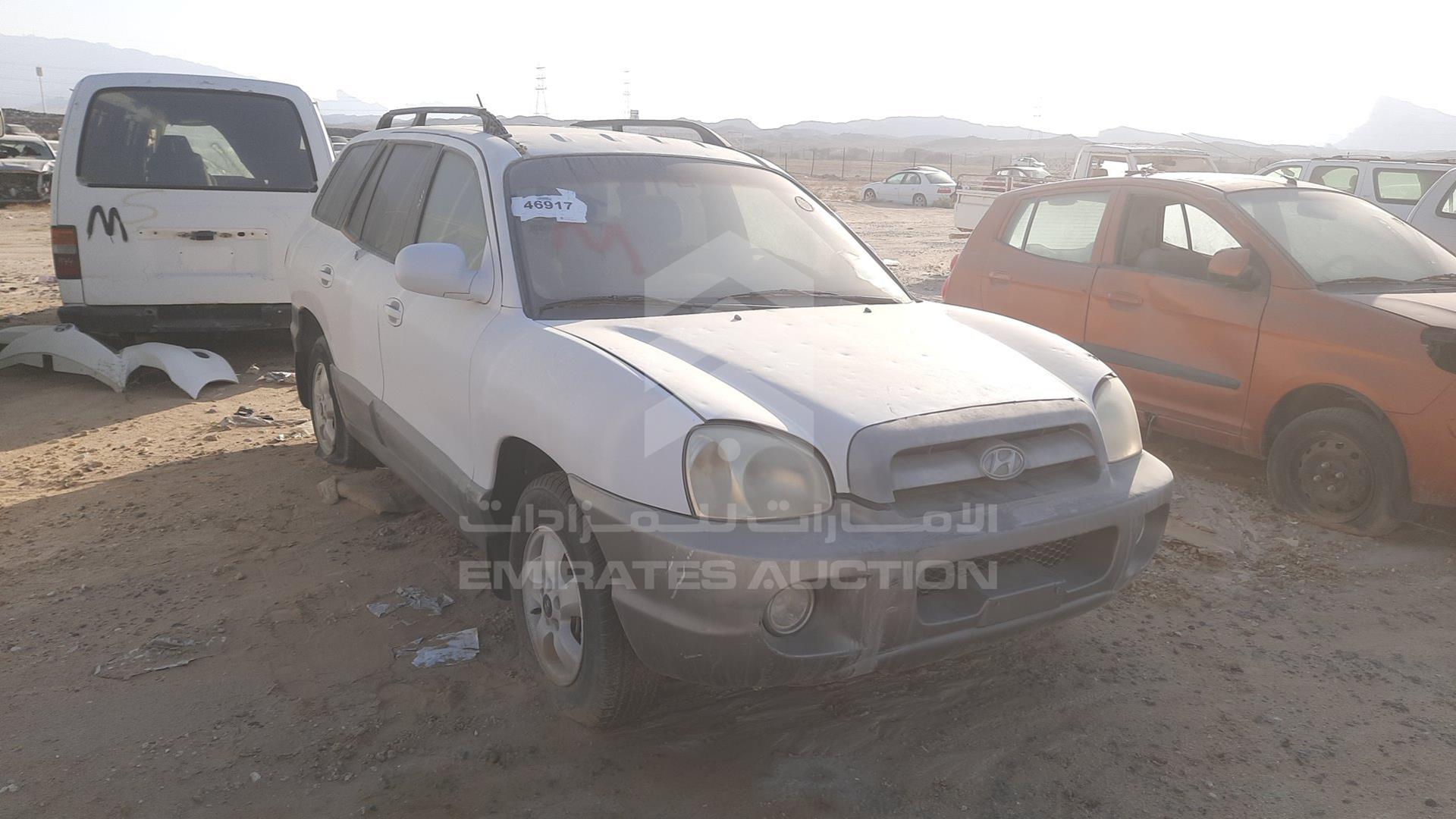 2006 HYUNDAI SANTA FE VIN: KM8SC13D86U086384