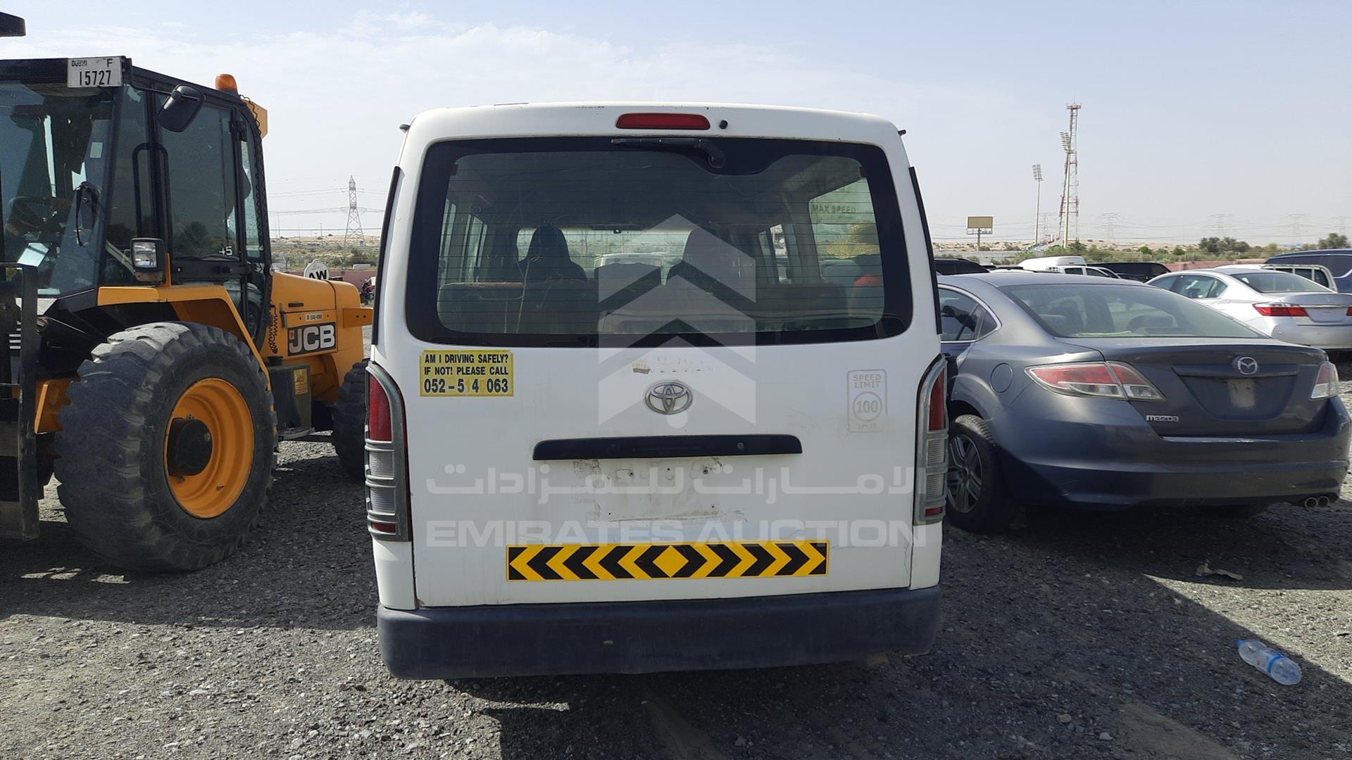 2008 TOYOTA HIACE VIN: JTGJX02P380013351