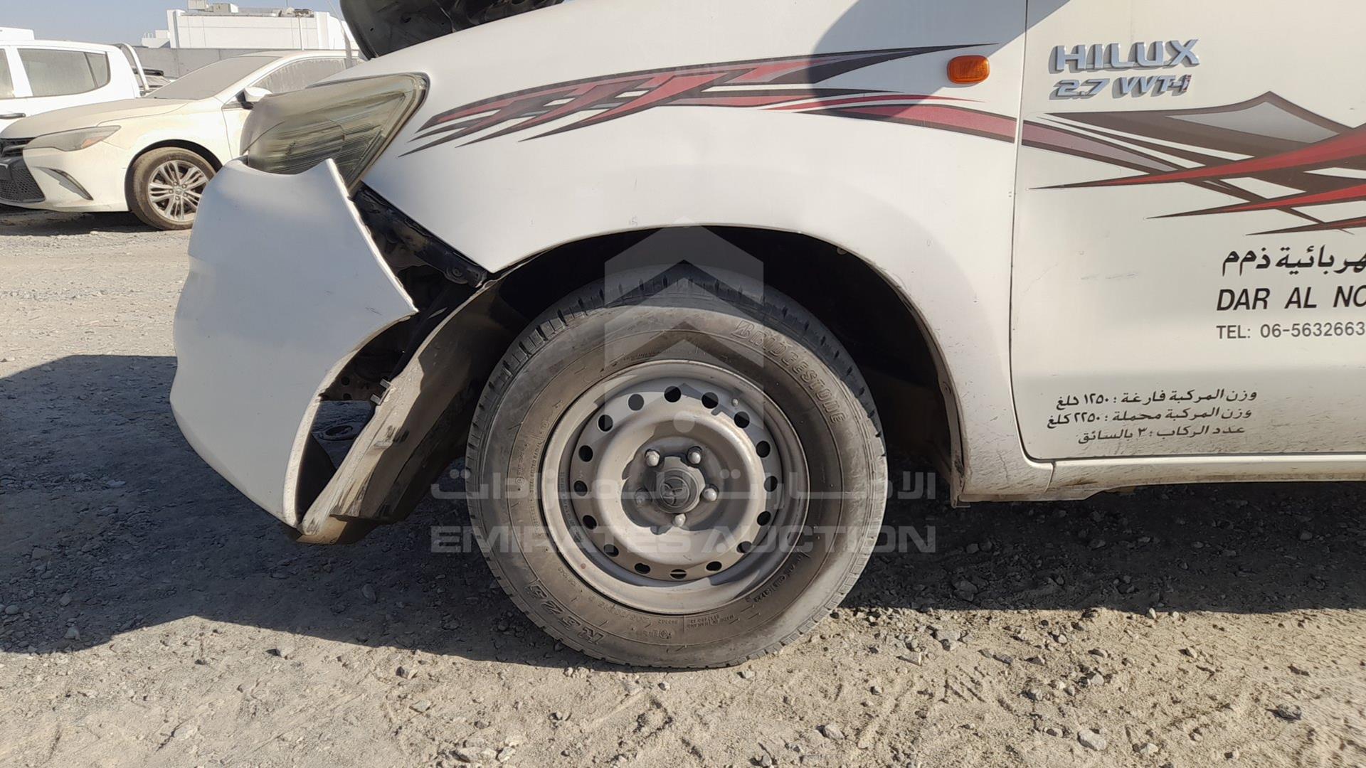 2014 TOYOTA HILUX VIN: MR0CX12G2E0121310